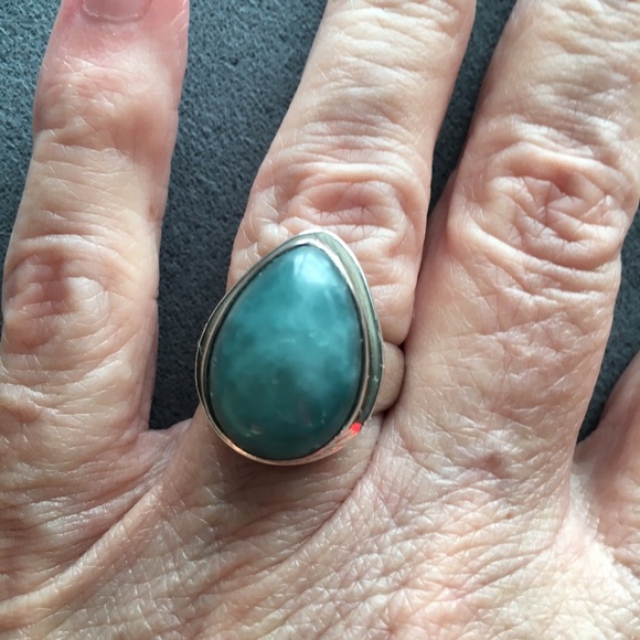 โฌ๏ธโฌโฌ๏ธ ๐STERLING SILVER ๐LARIMAR HOST PICK ๐ - Picture 7 of 7